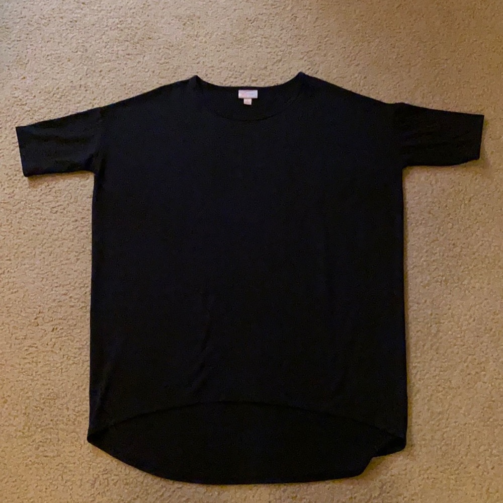 Solid black Irma, size S